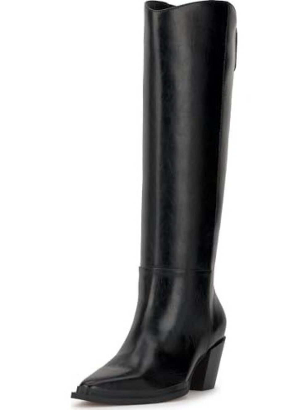 Jessica Simpson Womens Hemmia Pointed Toe Knee High Heel Boots Black Size 8M NIB